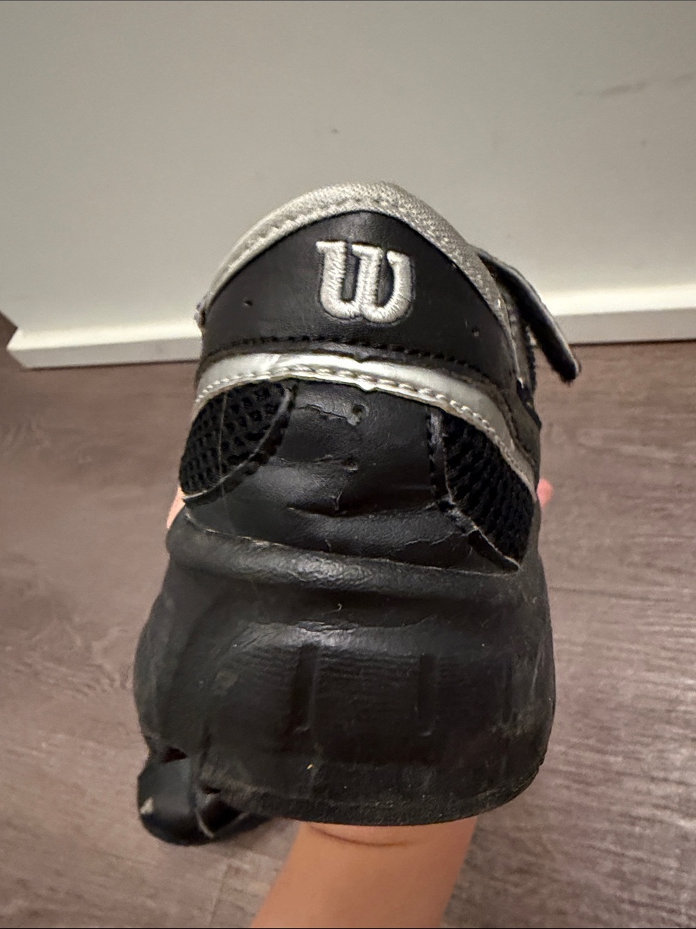 Wilson Black Mary Jane Sport Shoes - Picture 3 of 5